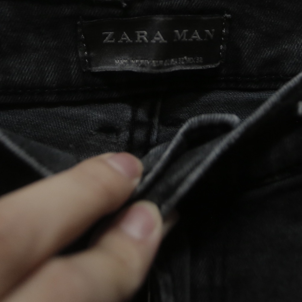 Zara Man Black Skinny Jeans - Picture 5 of 5